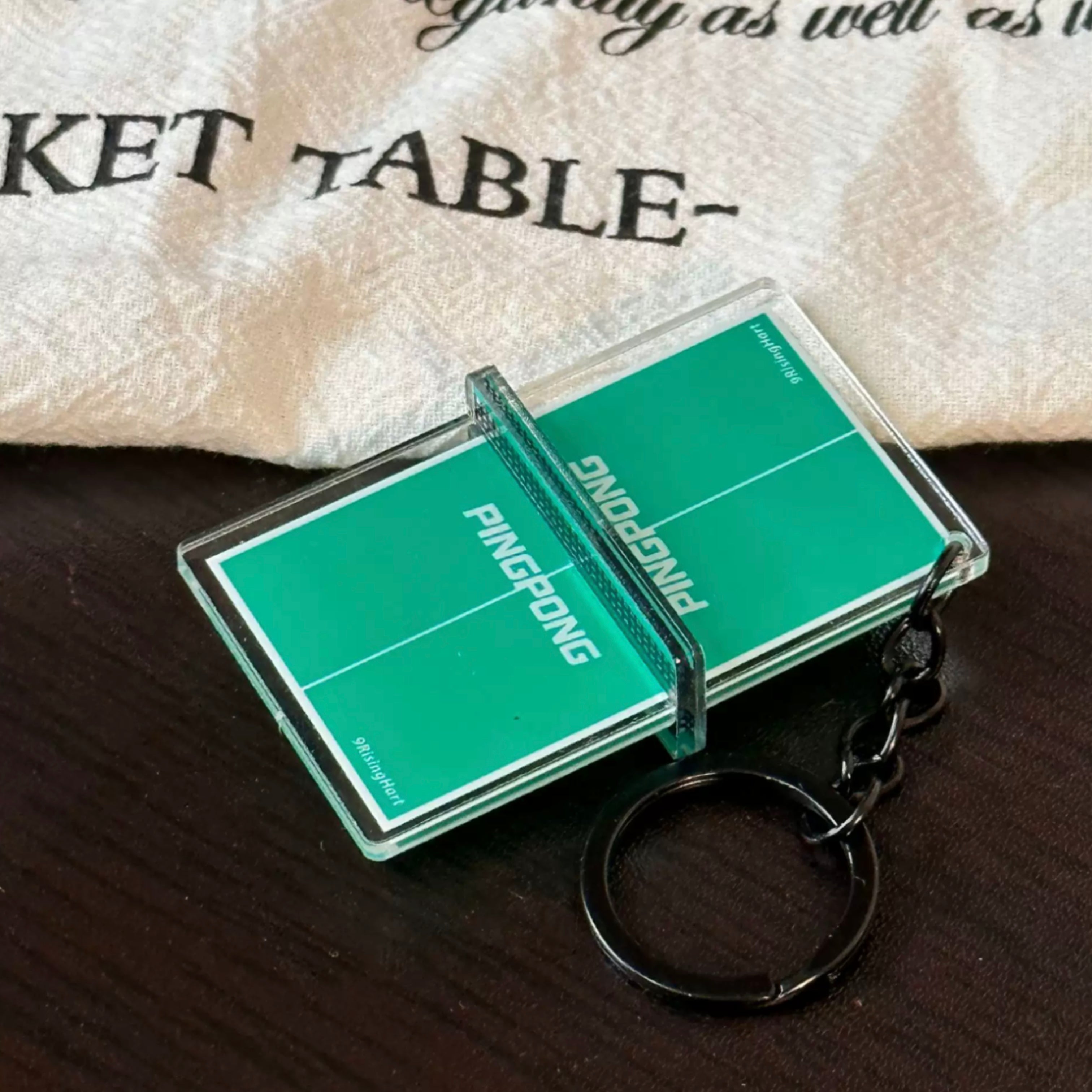 [Topspin] Mini Ping Pong table colored Keychain