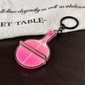 [Topspin] Mini Ping Pong Racket Keychain – Acrylic Gradient