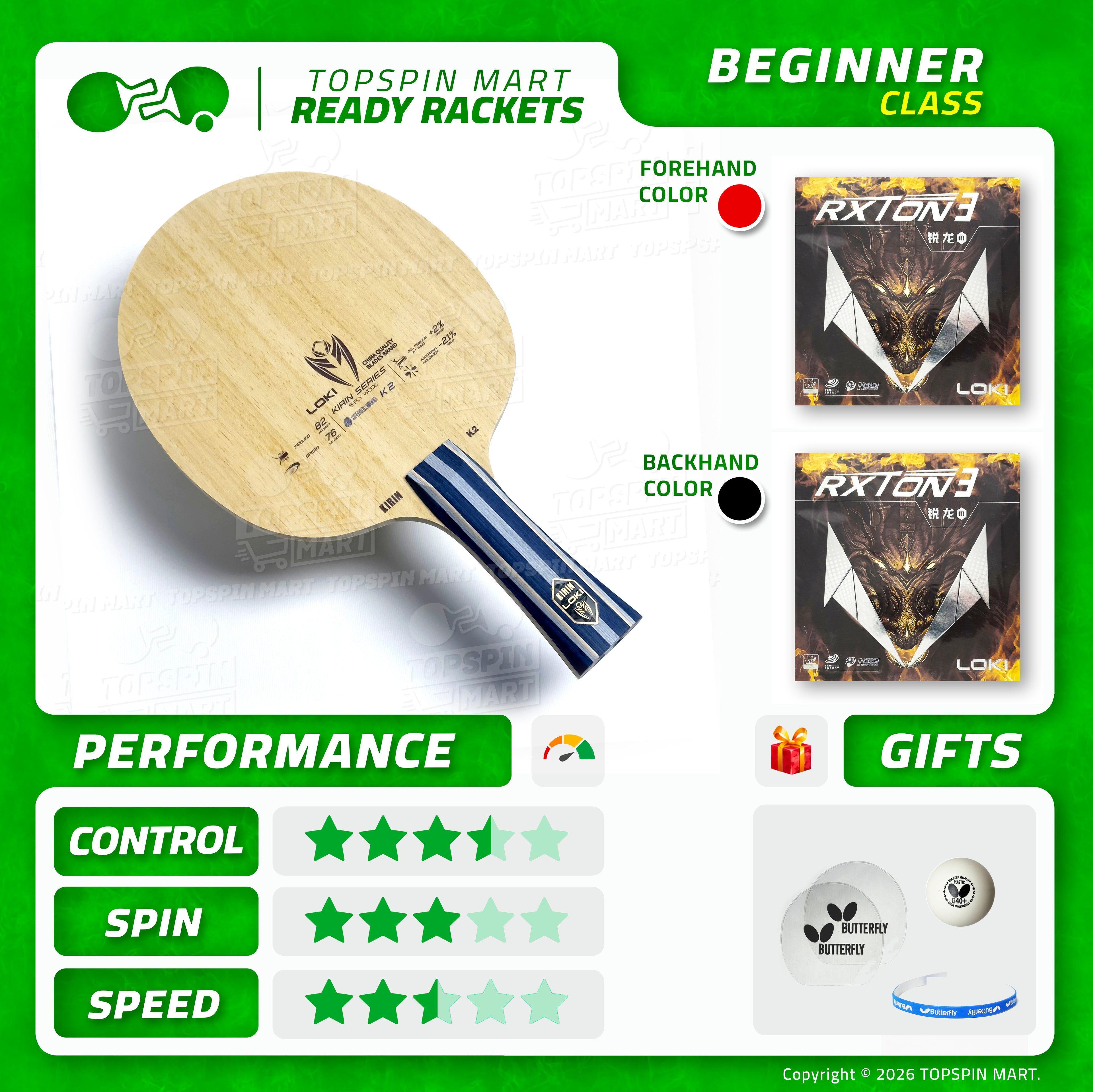 Ready Racket — Loki Kirin K2 + Loki Rxton 3