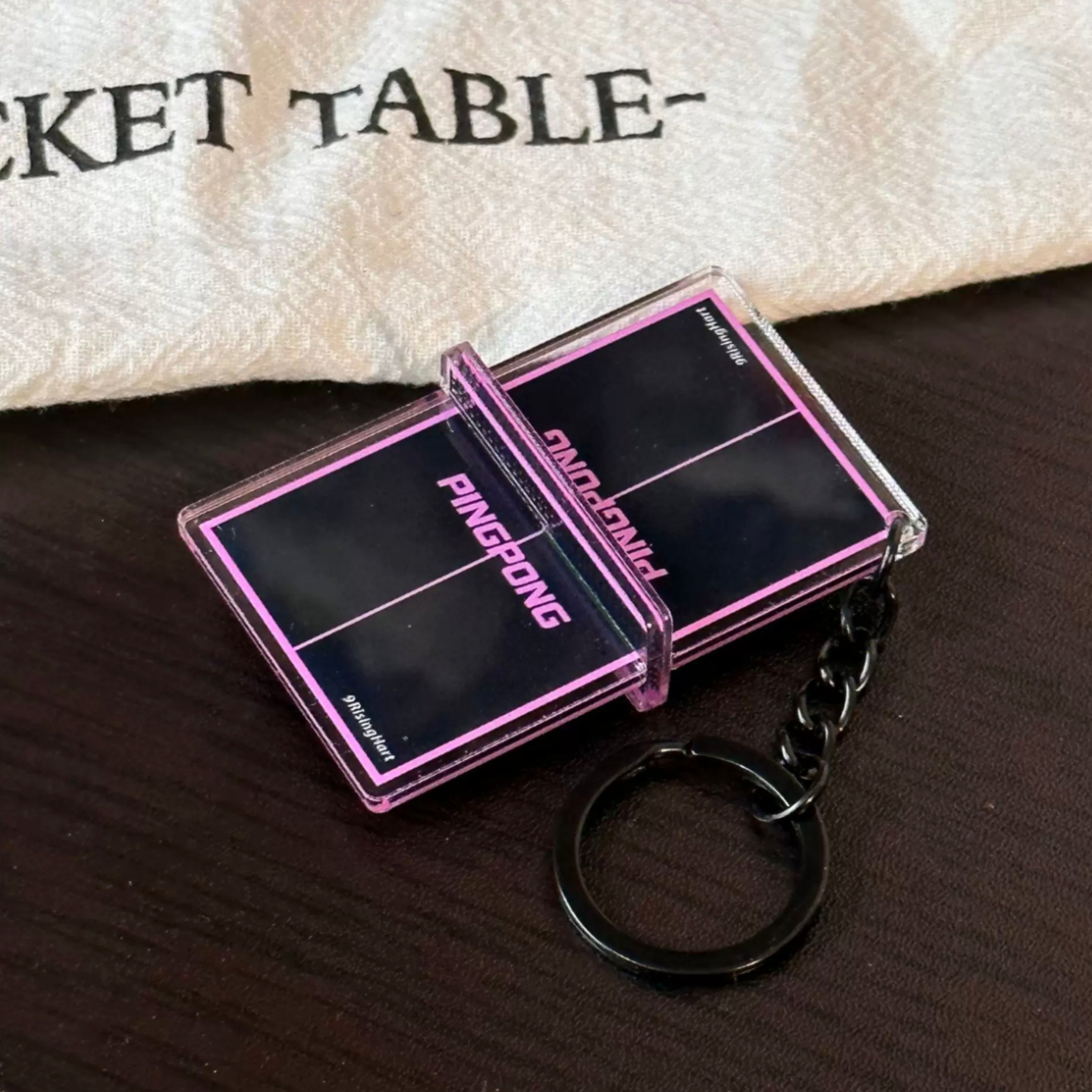 [Topspin] Mini Ping Pong table colored Keychain
