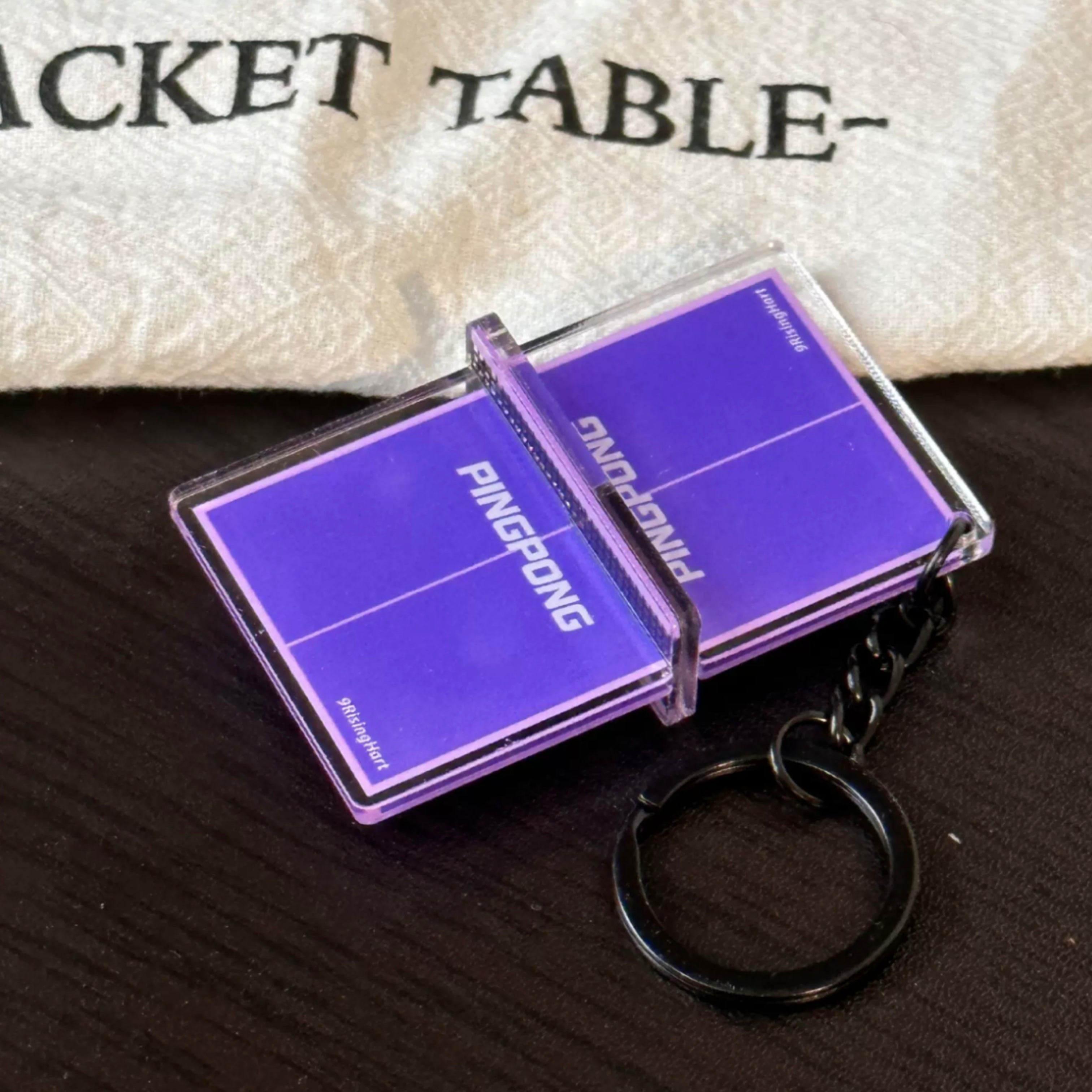 [Topspin] Mini Ping Pong table colored Keychain